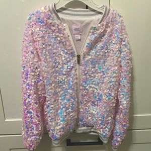 Girls sequin jacket